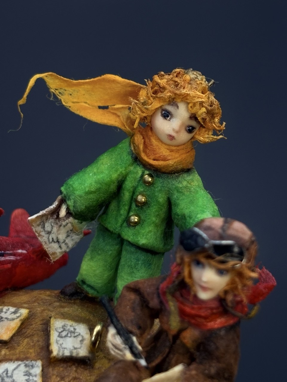 BETWEEN SKY AND EARTH Little Prince doll isida art
